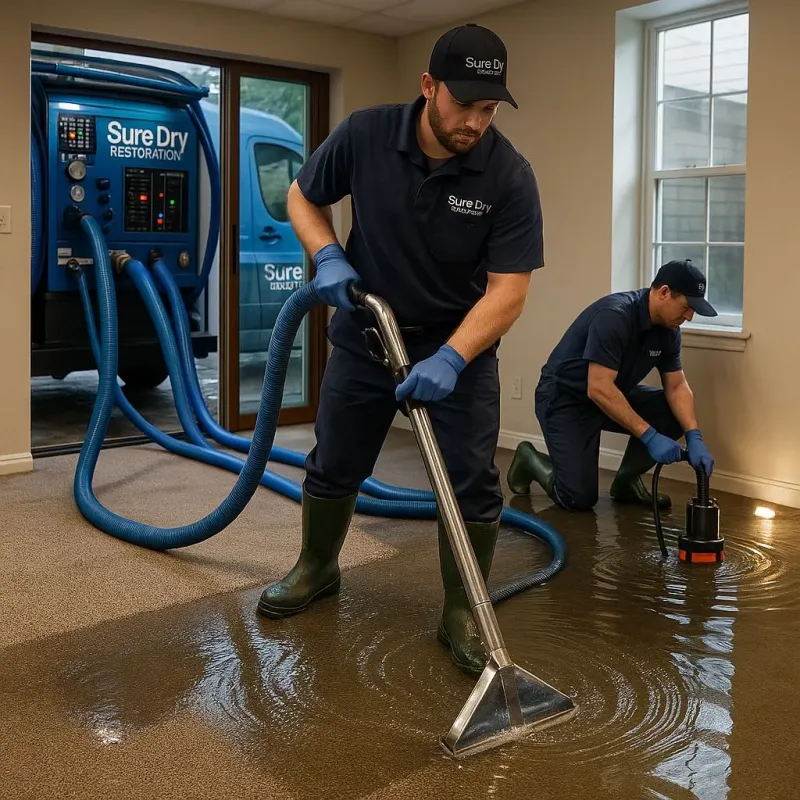 Water Extraction and Removal process in Janesville, MN